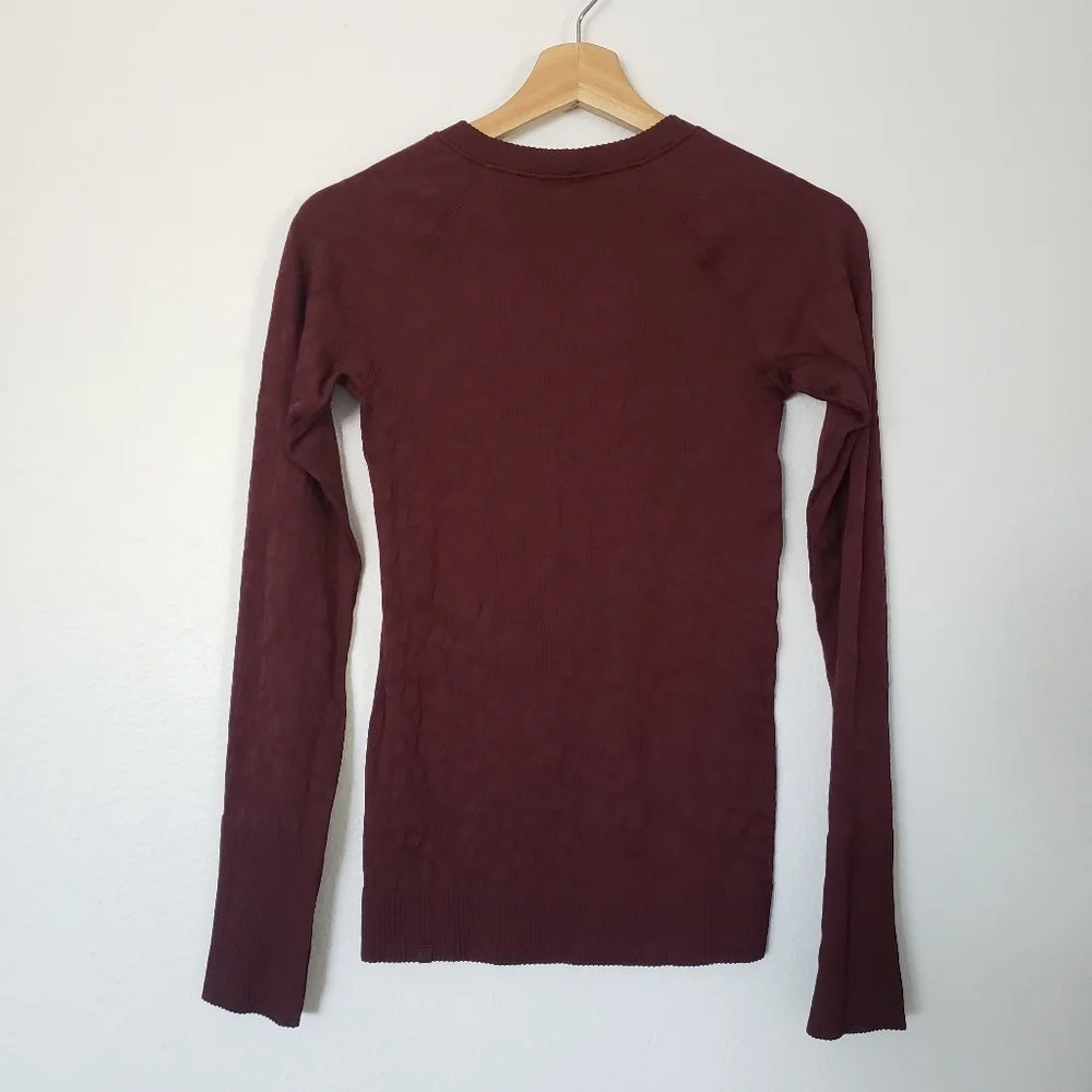 Lululemon Rest Less Pullover Garnet size 4